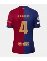 Moške Nogometnih dresov Barcelona Ronald Araujo #4 Domači 2024-25 Kratki rokavi